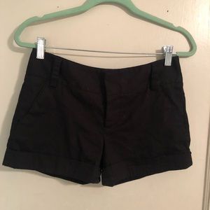 Alice + Olivia Black Shorts